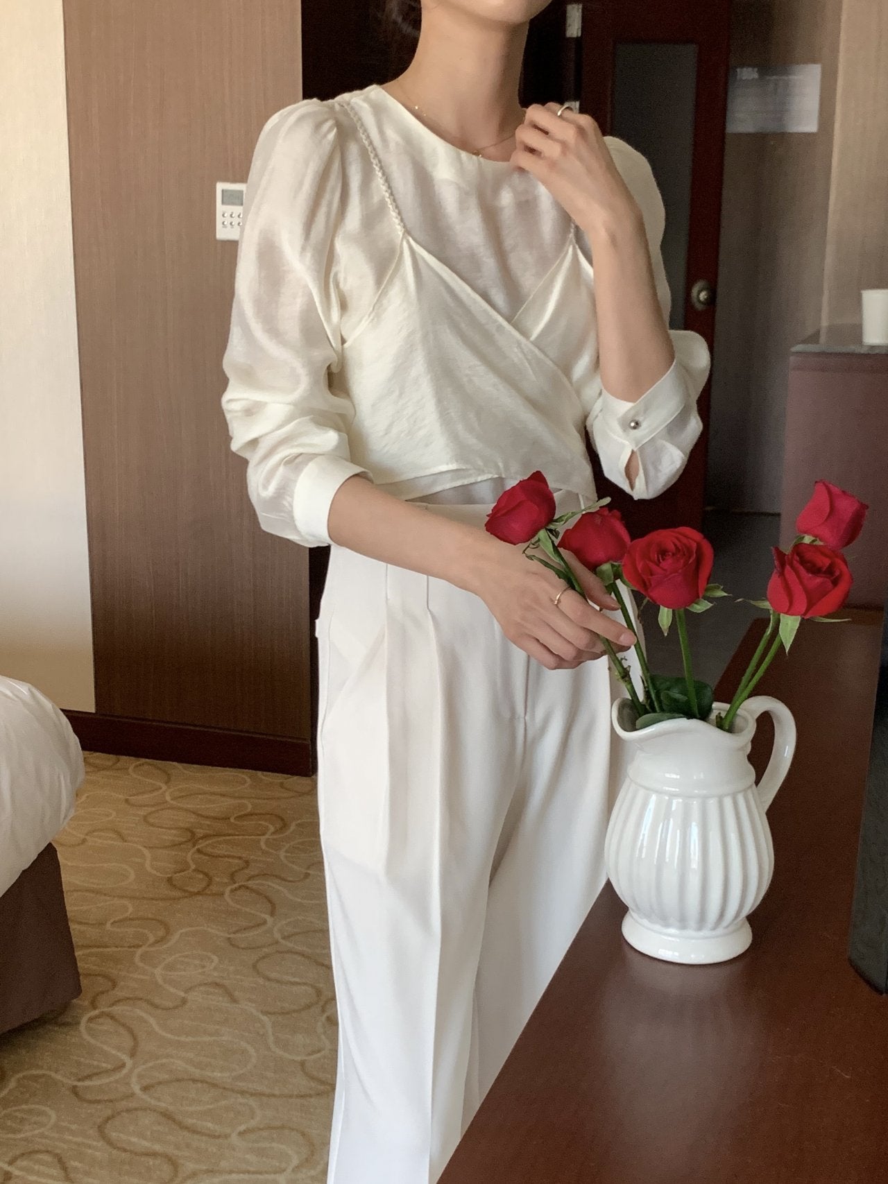 Mui Bustier Blouse
