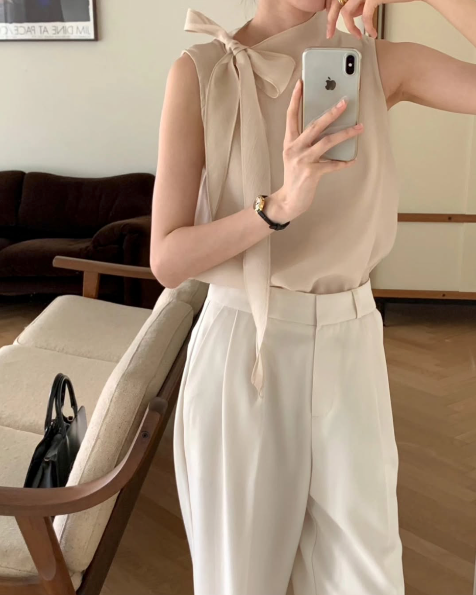 Élan Ribbon Blouse