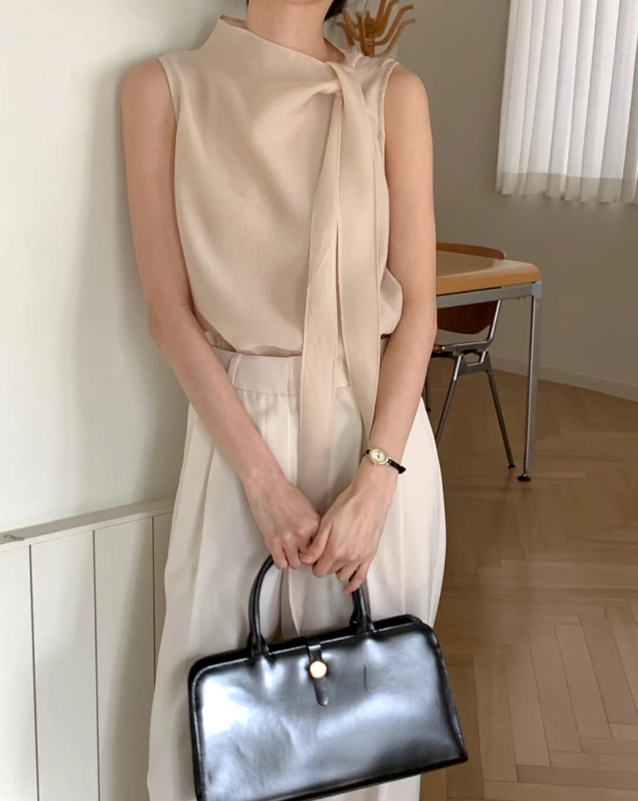 Élan Ribbon Blouse