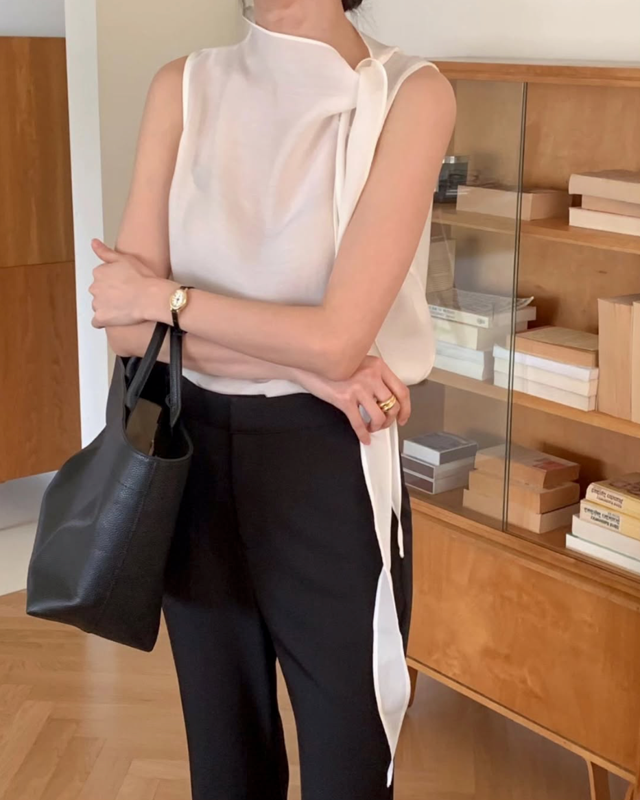Élan Ribbon Blouse