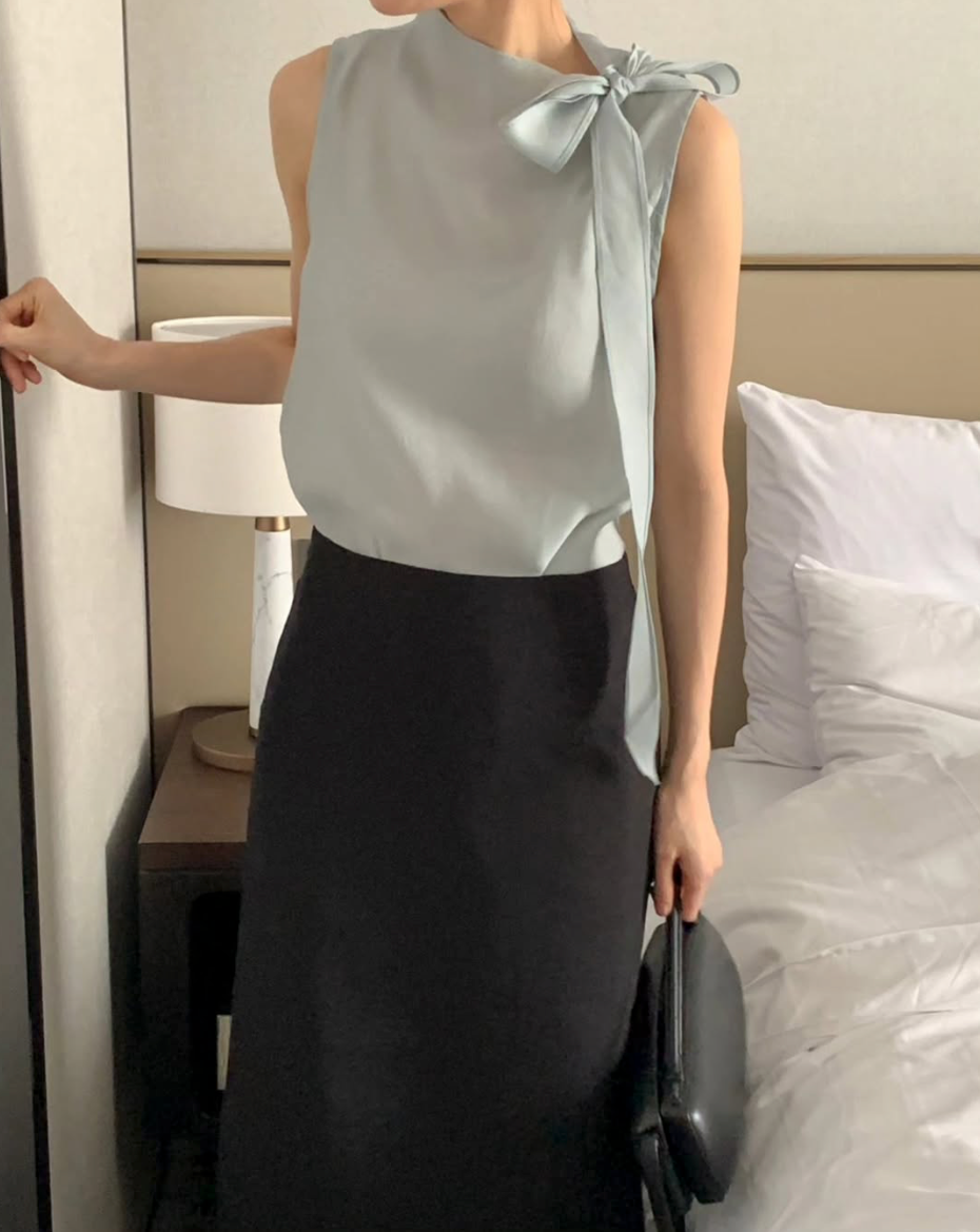 Élan Ribbon Blouse