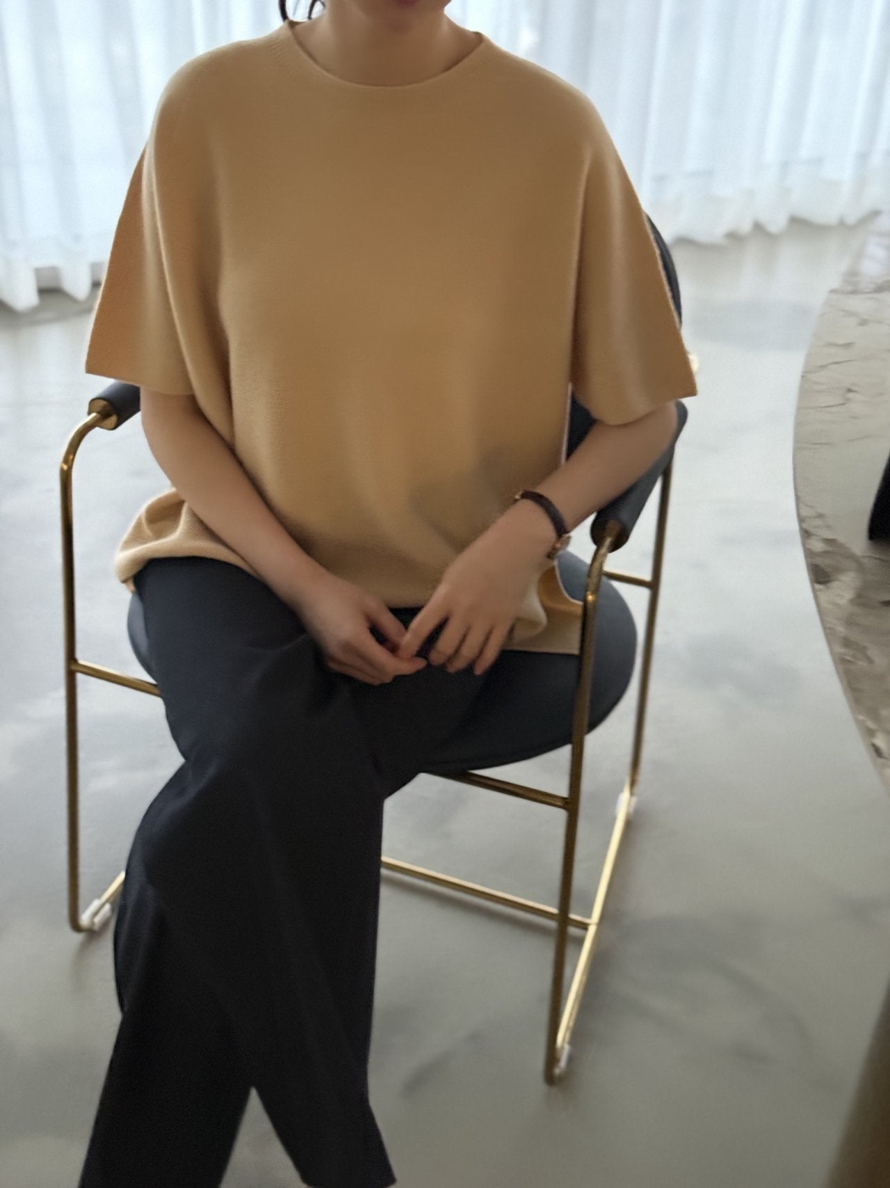 Signature Seamless Loose-Fit Knit