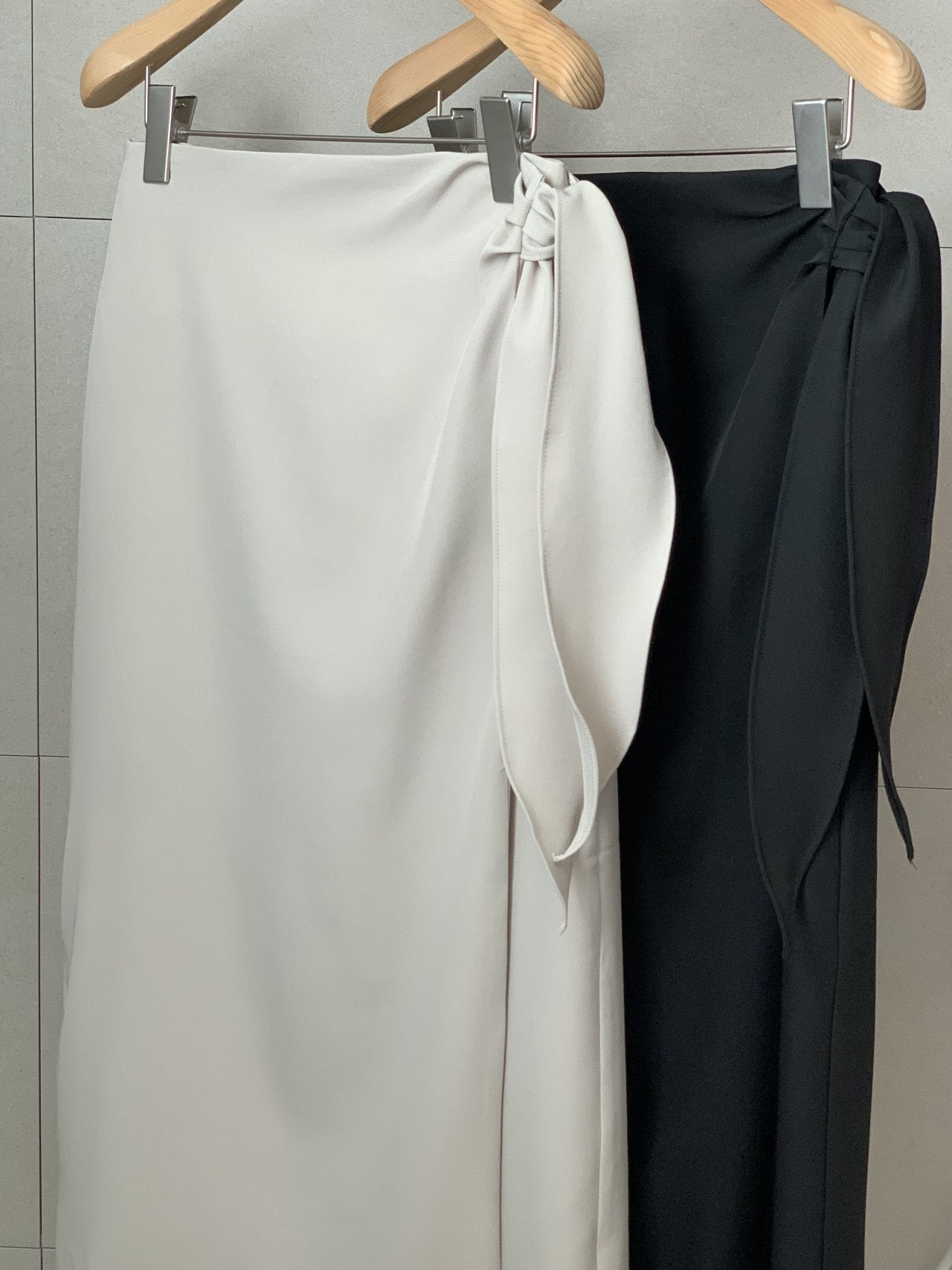 [Best Seller] Essential Wrap Long Skirt * Local Delivery: 1–2 Business Days *