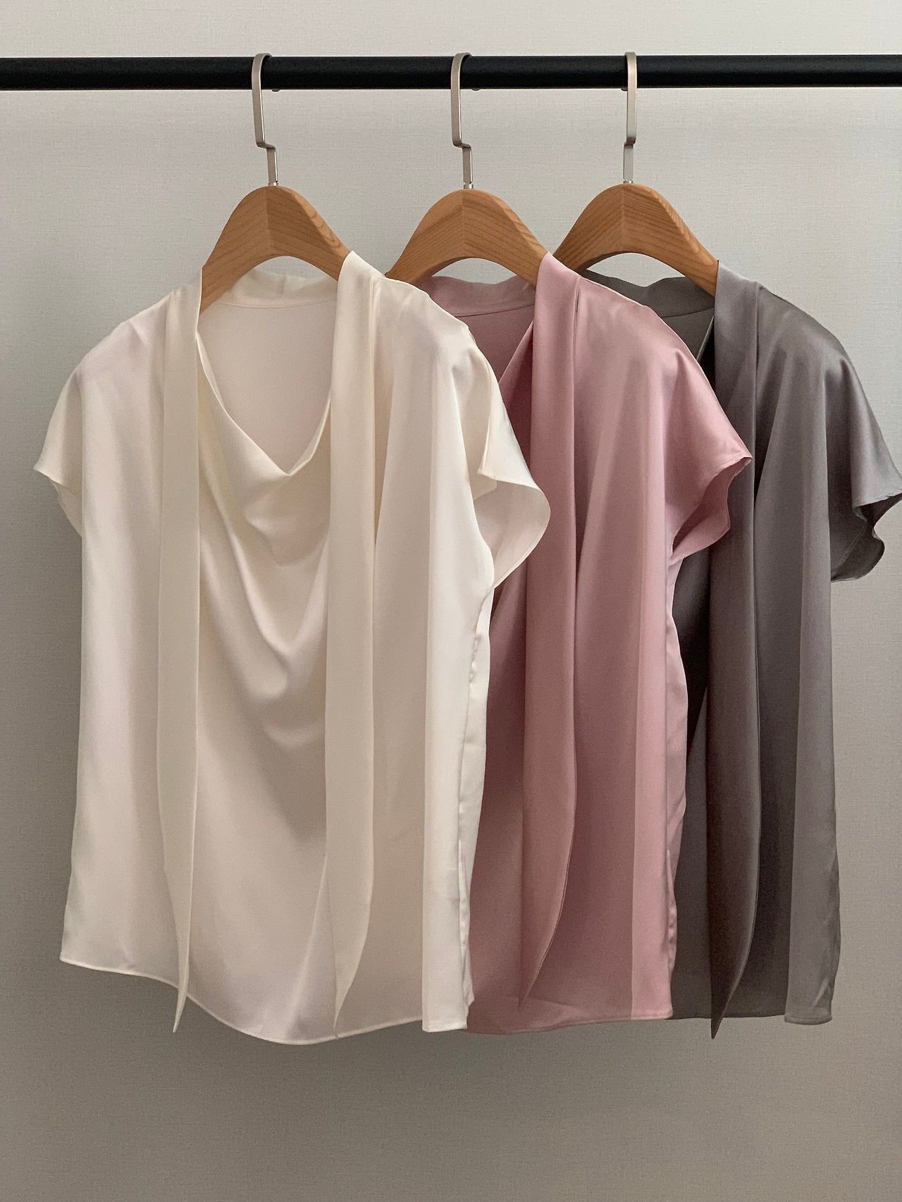 Tie Draping Blouse