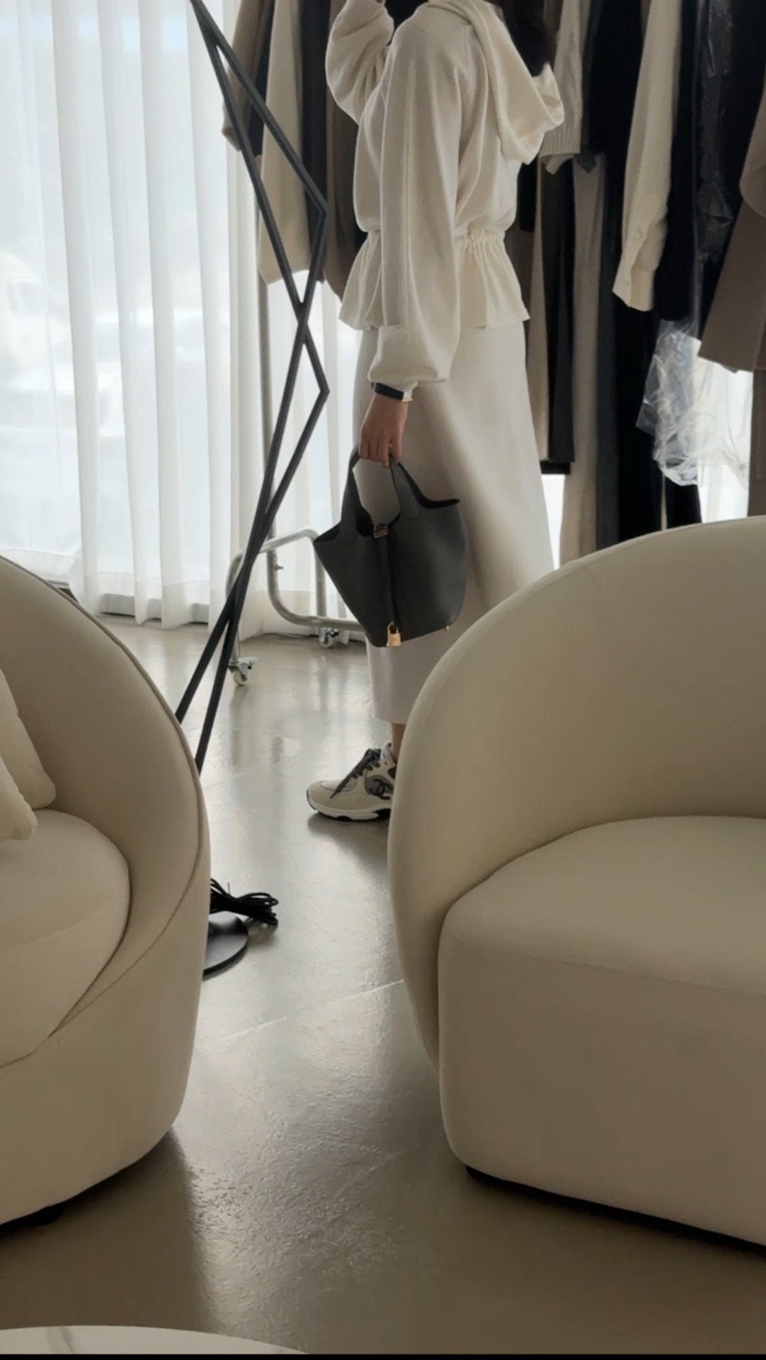 Premium Wool-Cotton Artisan Set-up - Ivory