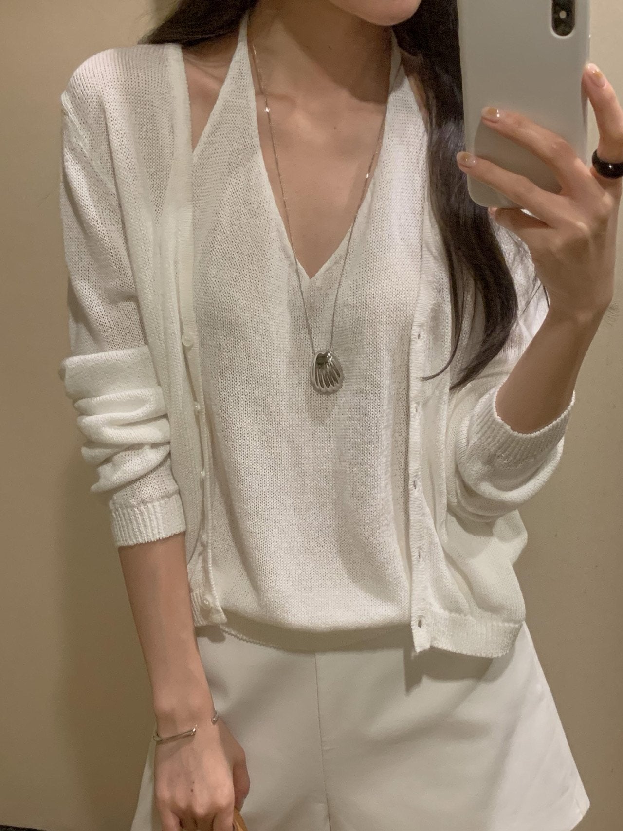 Halter Knit Cardigan