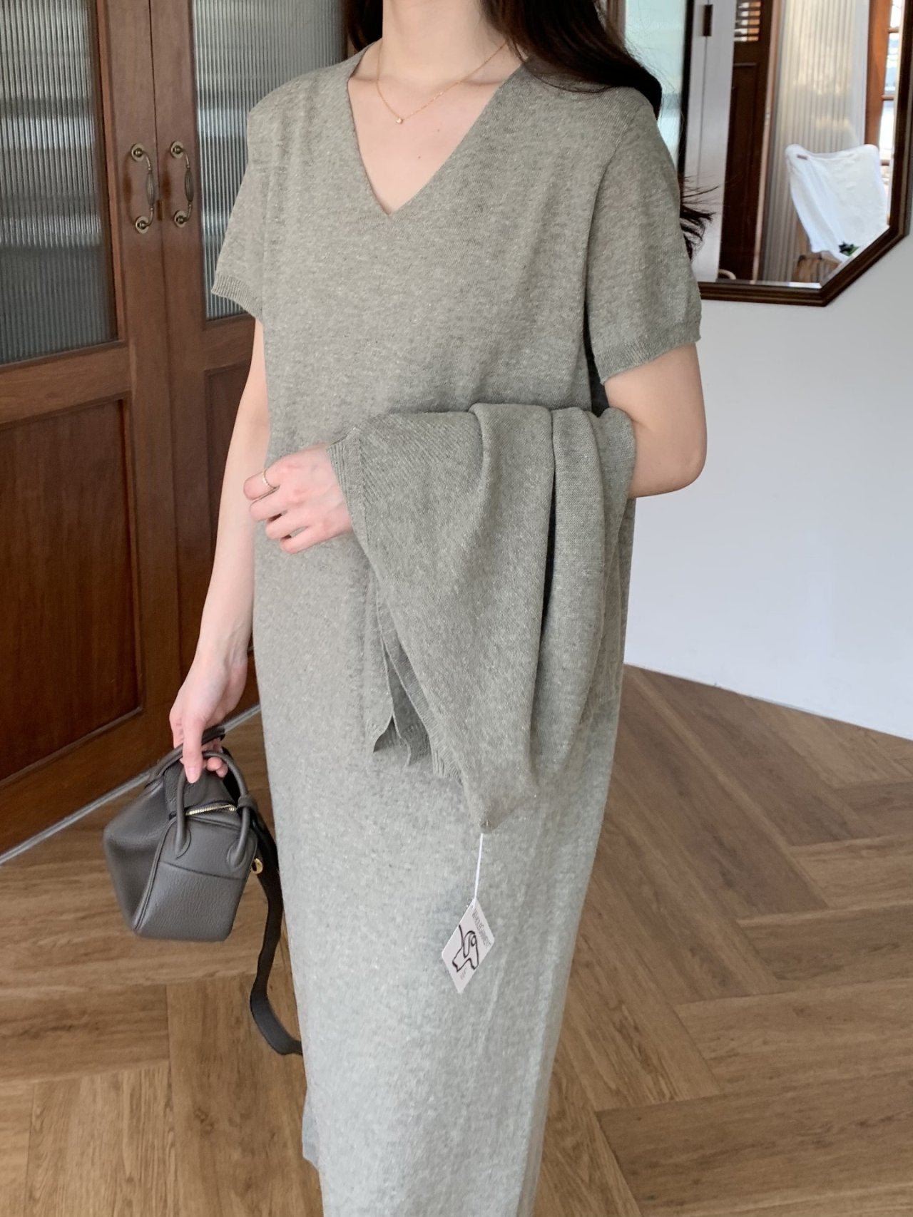 Holgament Artisan Linen Blend Two-Piece Set