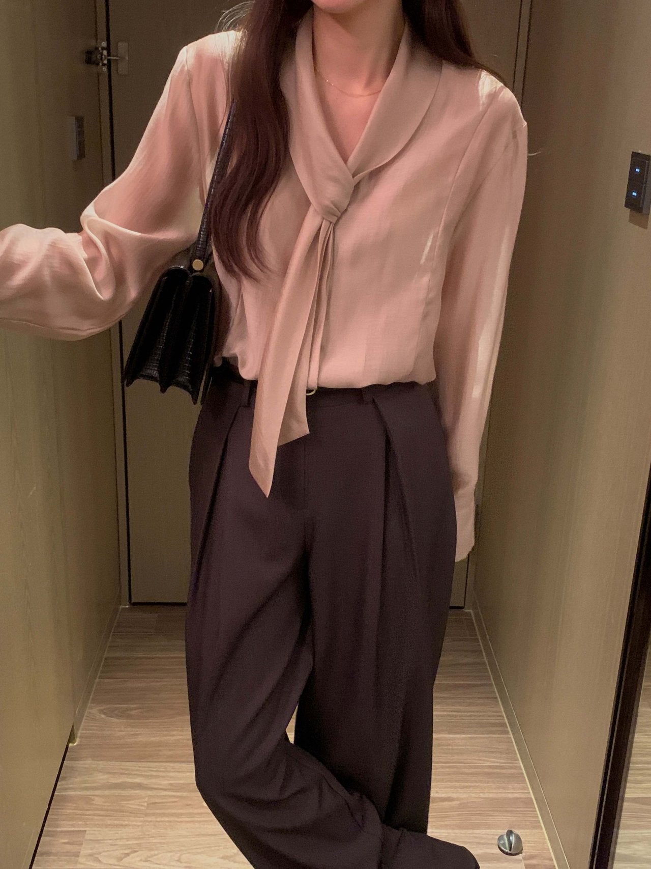 Scarf Detail Blouse