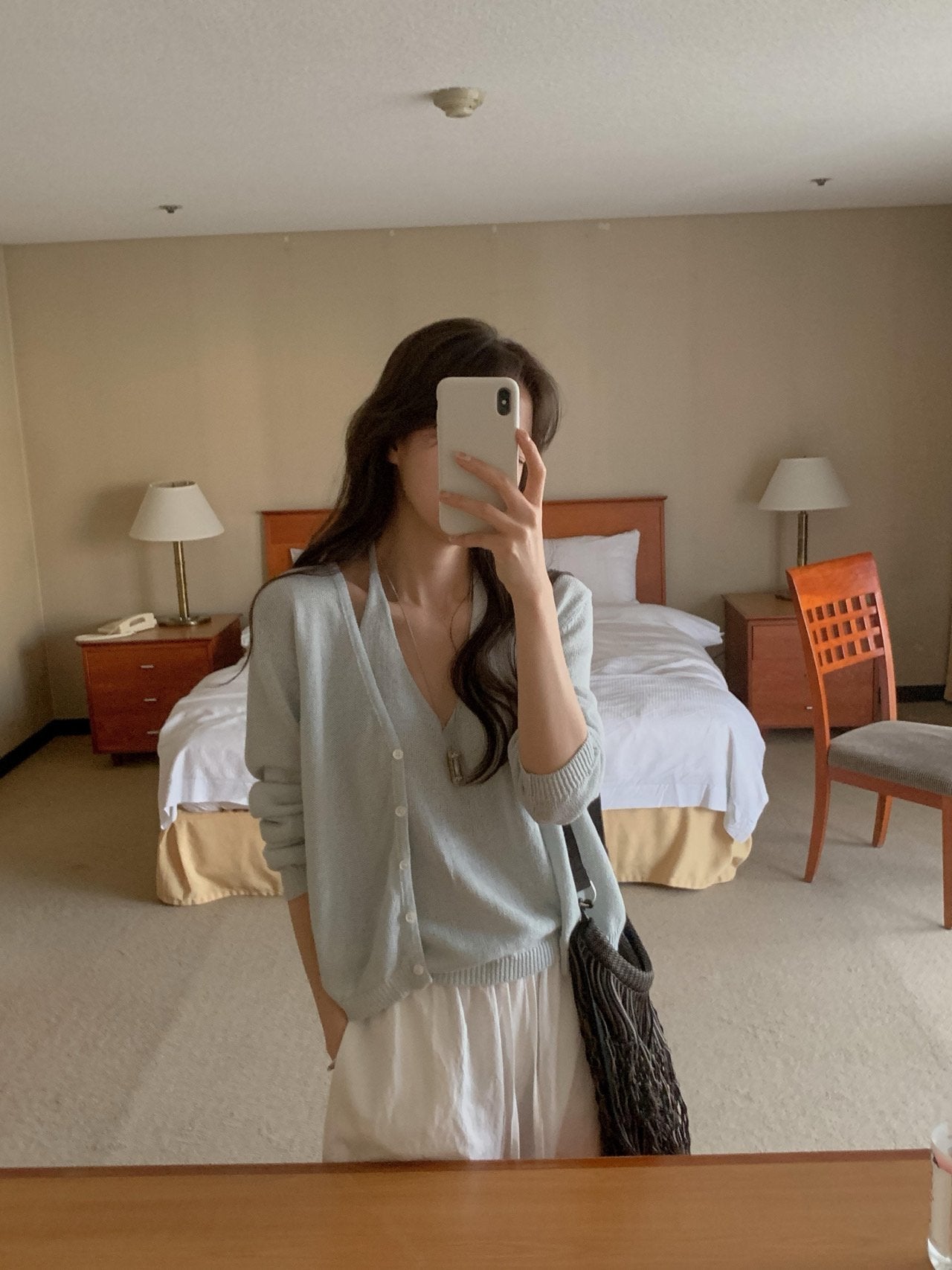 Halter Knit Cardigan