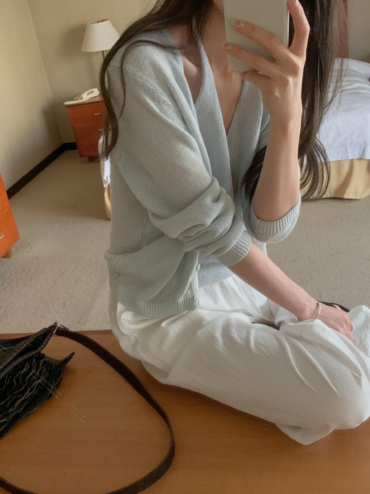 Halter Knit Cardigan