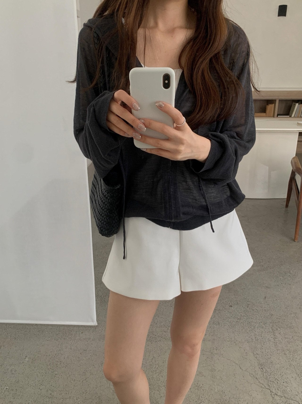 Linen Hooded Knit