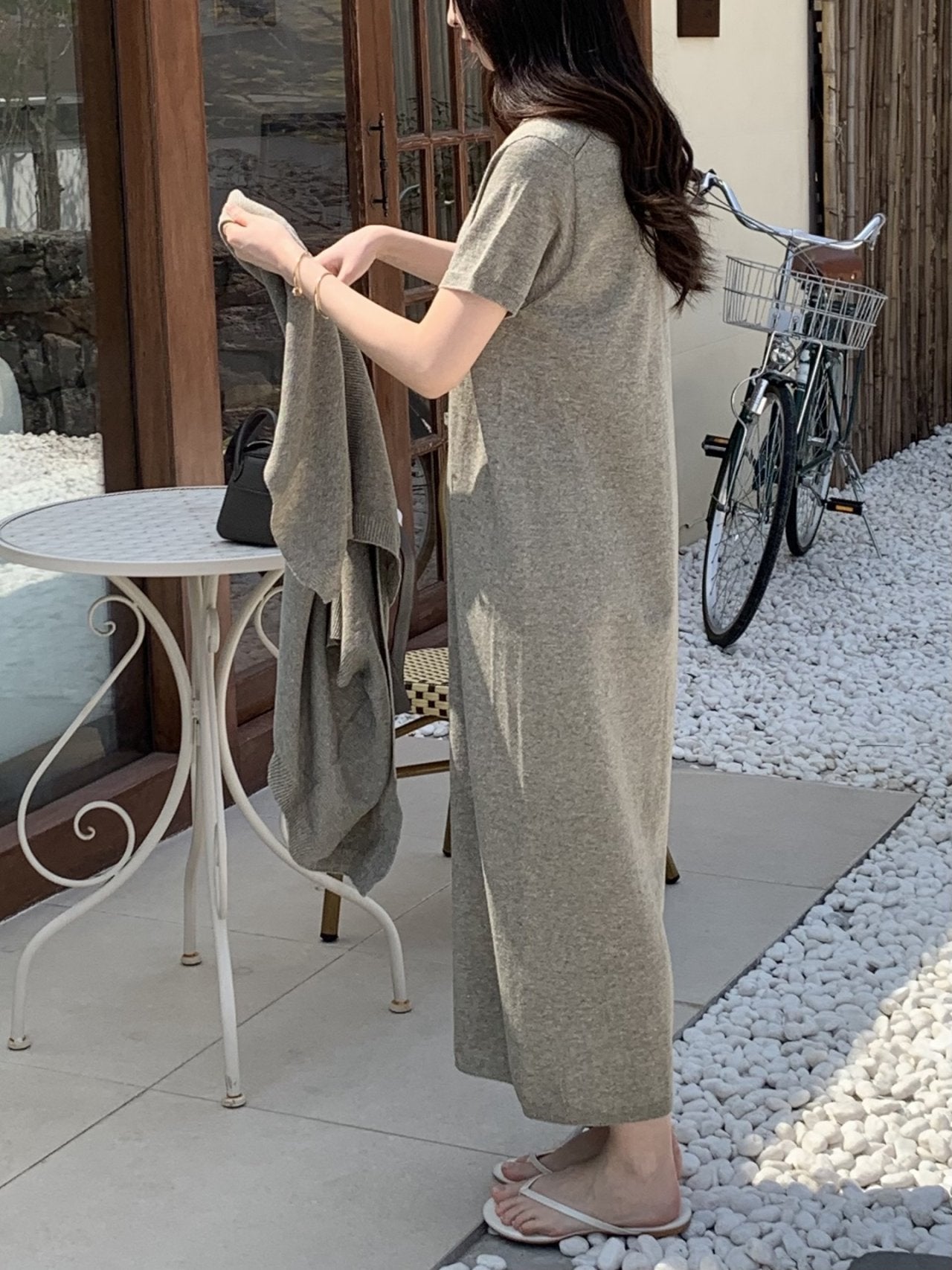 Holgament Artisan Linen Blend Two-Piece Set