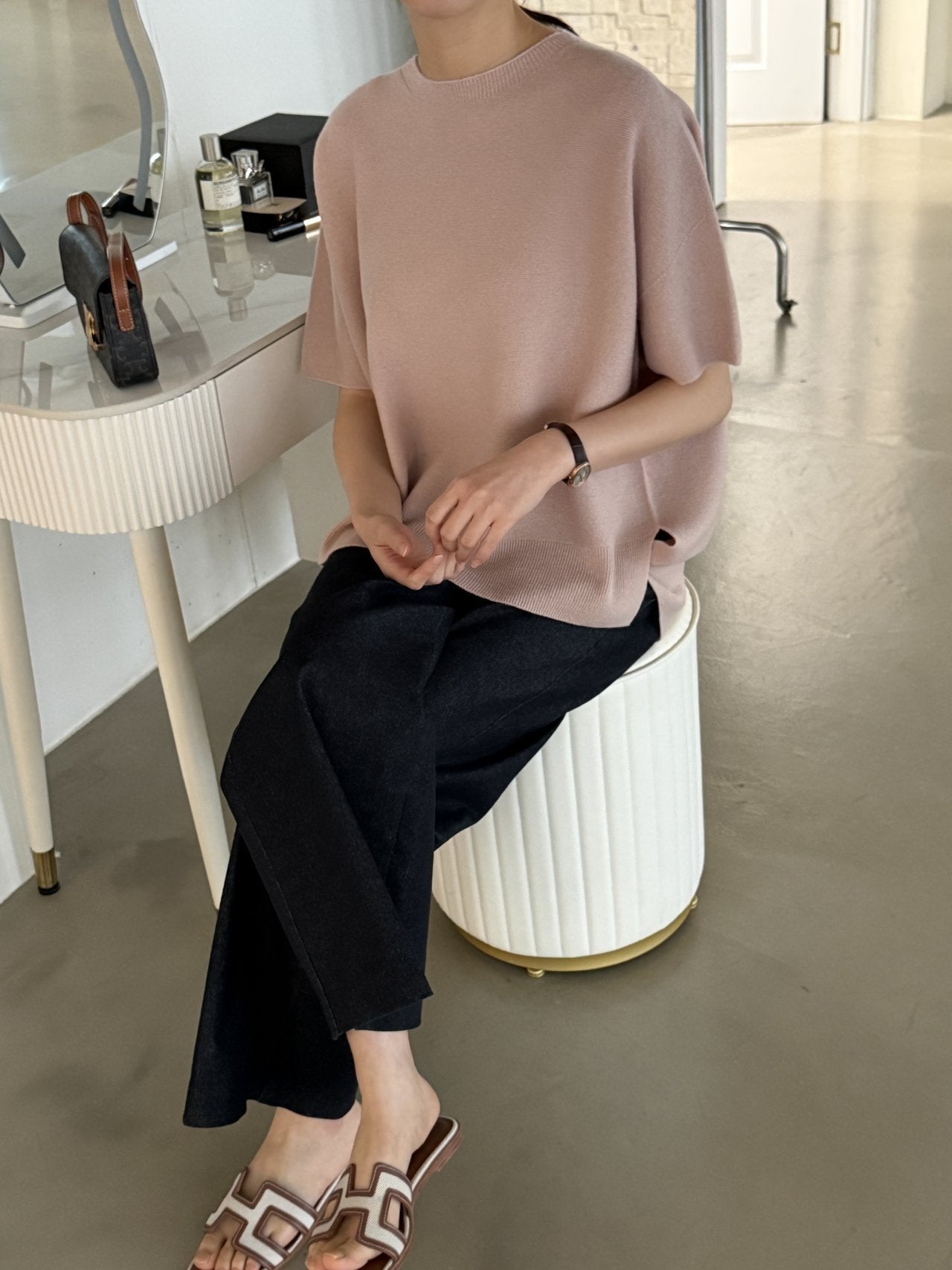 Signature Seamless Loose-Fit Knit