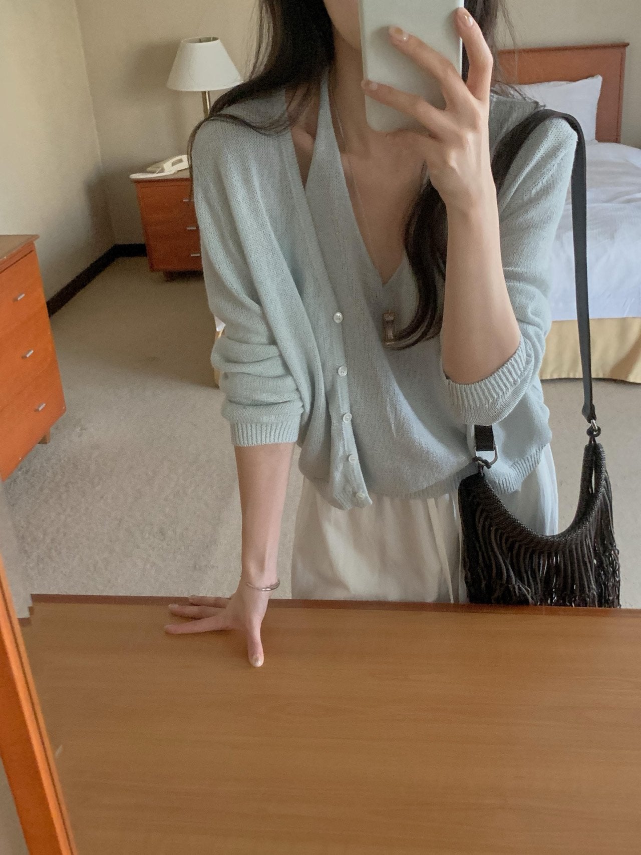 Halter Knit Cardigan