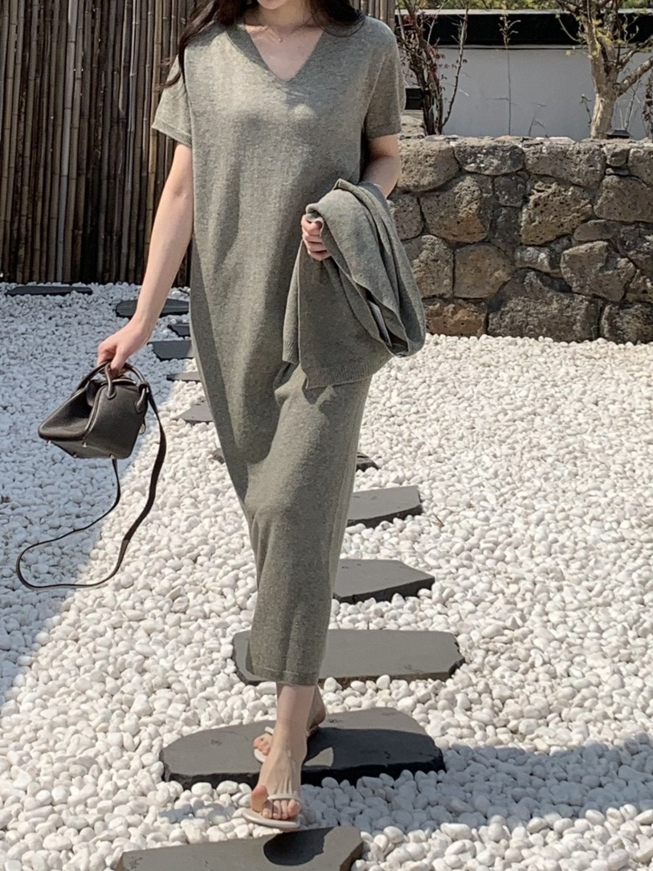 Holgament Artisan Linen Blend Two-Piece Set