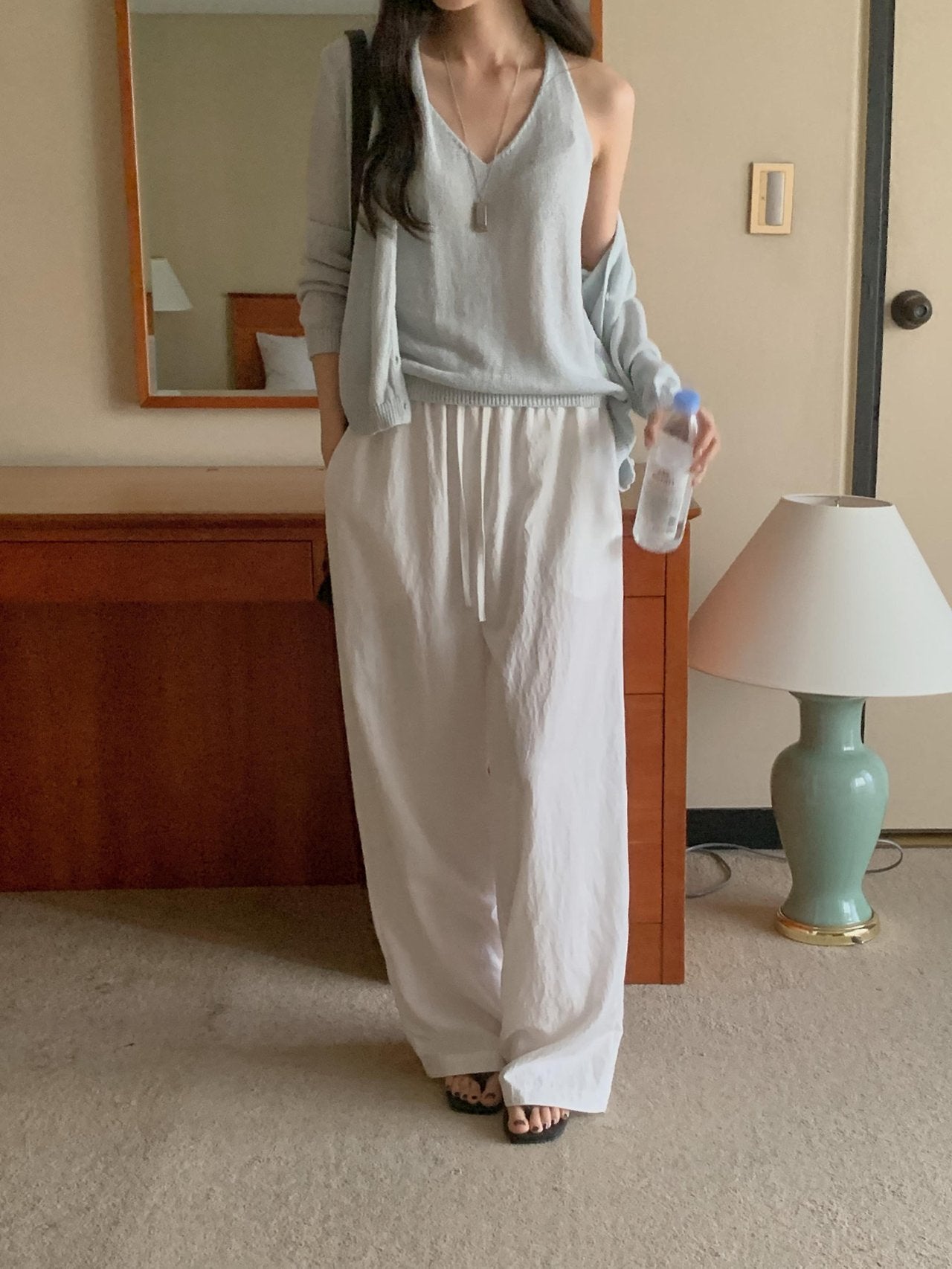 Halter Knit Cardigan