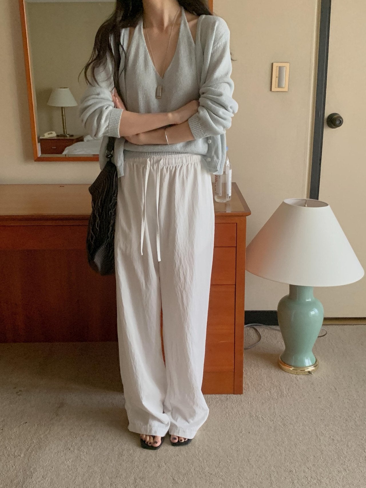 Halter Knit Cardigan