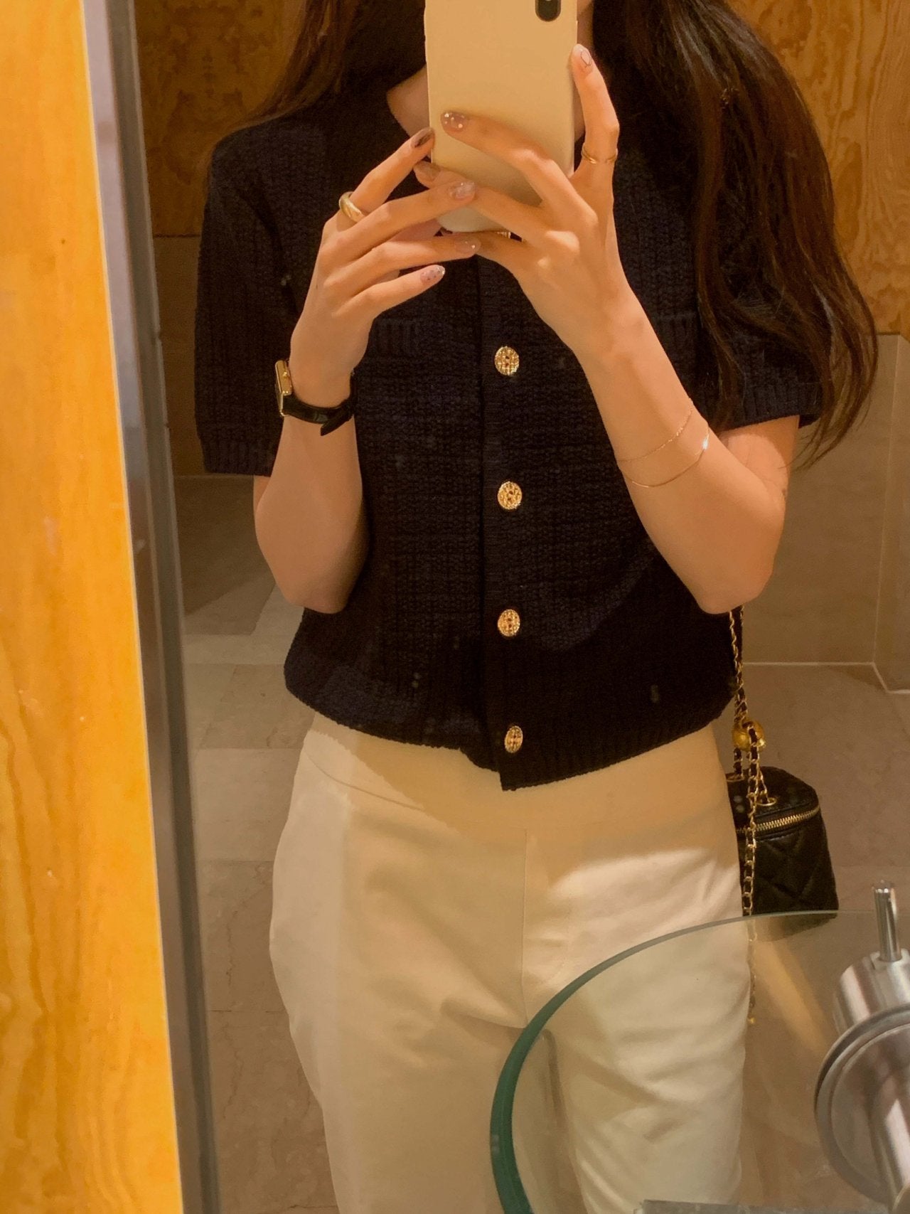 Weave Tweed Cardigan