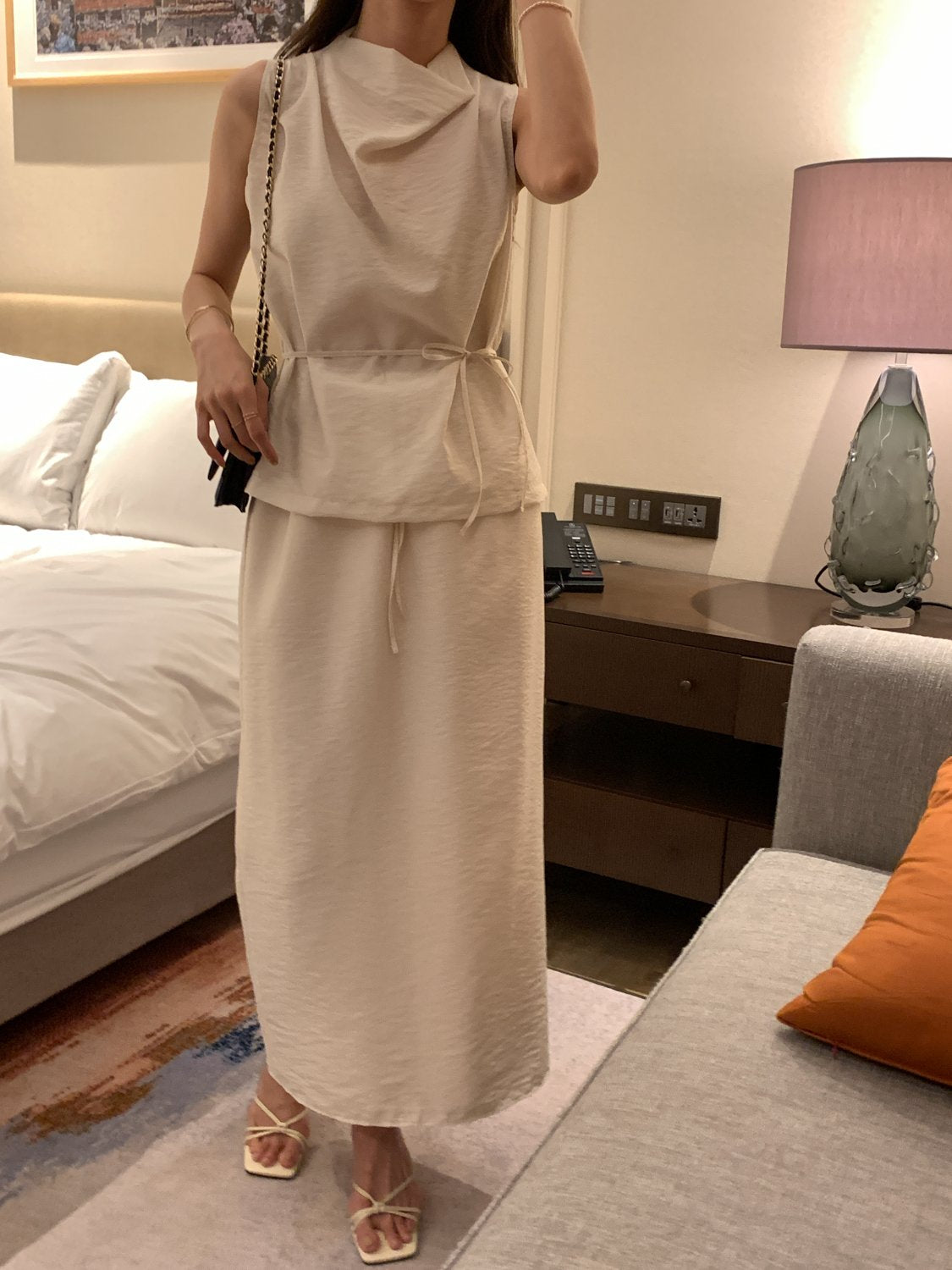 Layered Setup Skirt