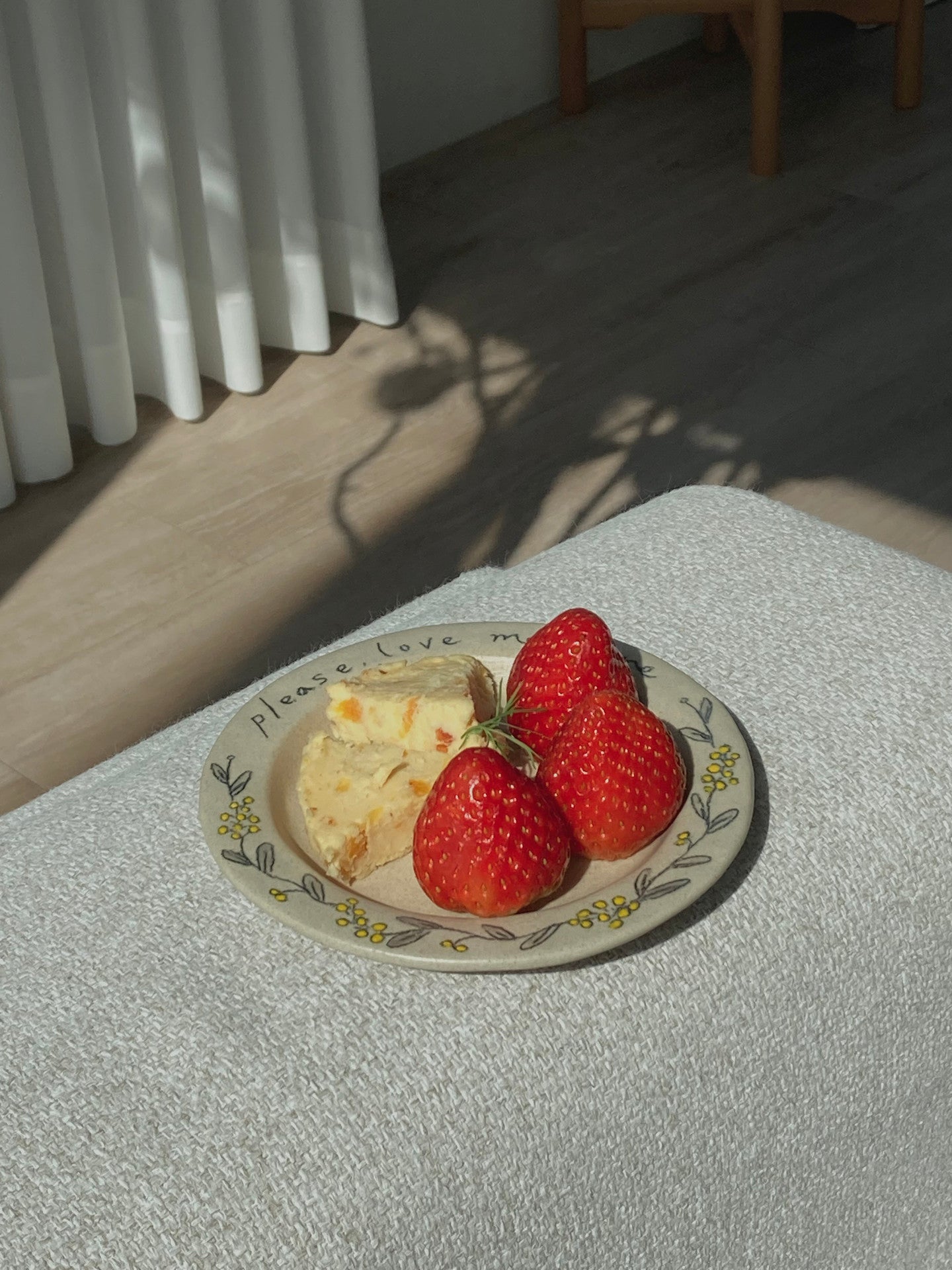 [Handmade Korean Ceramics] Love Me More Small Plate