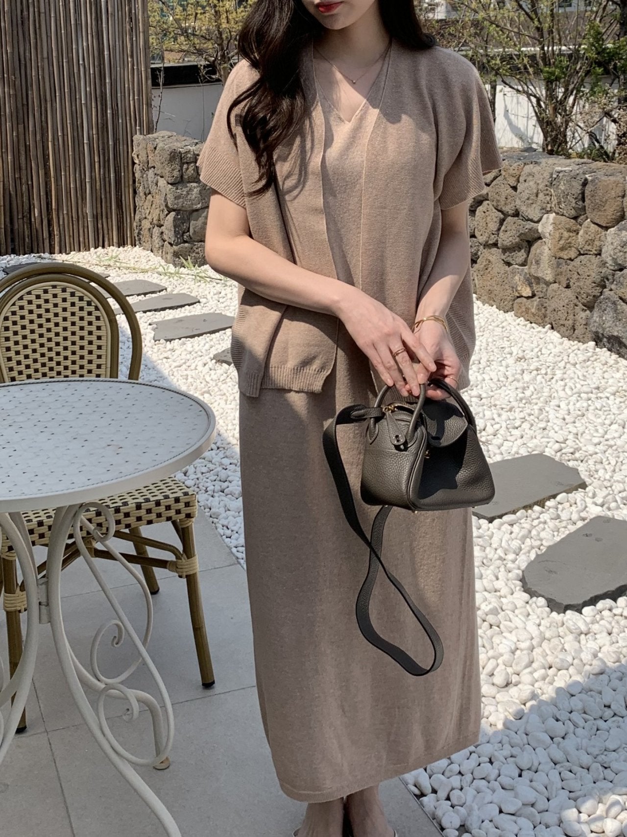 Holgament Artisan Linen Blend Two-Piece Set