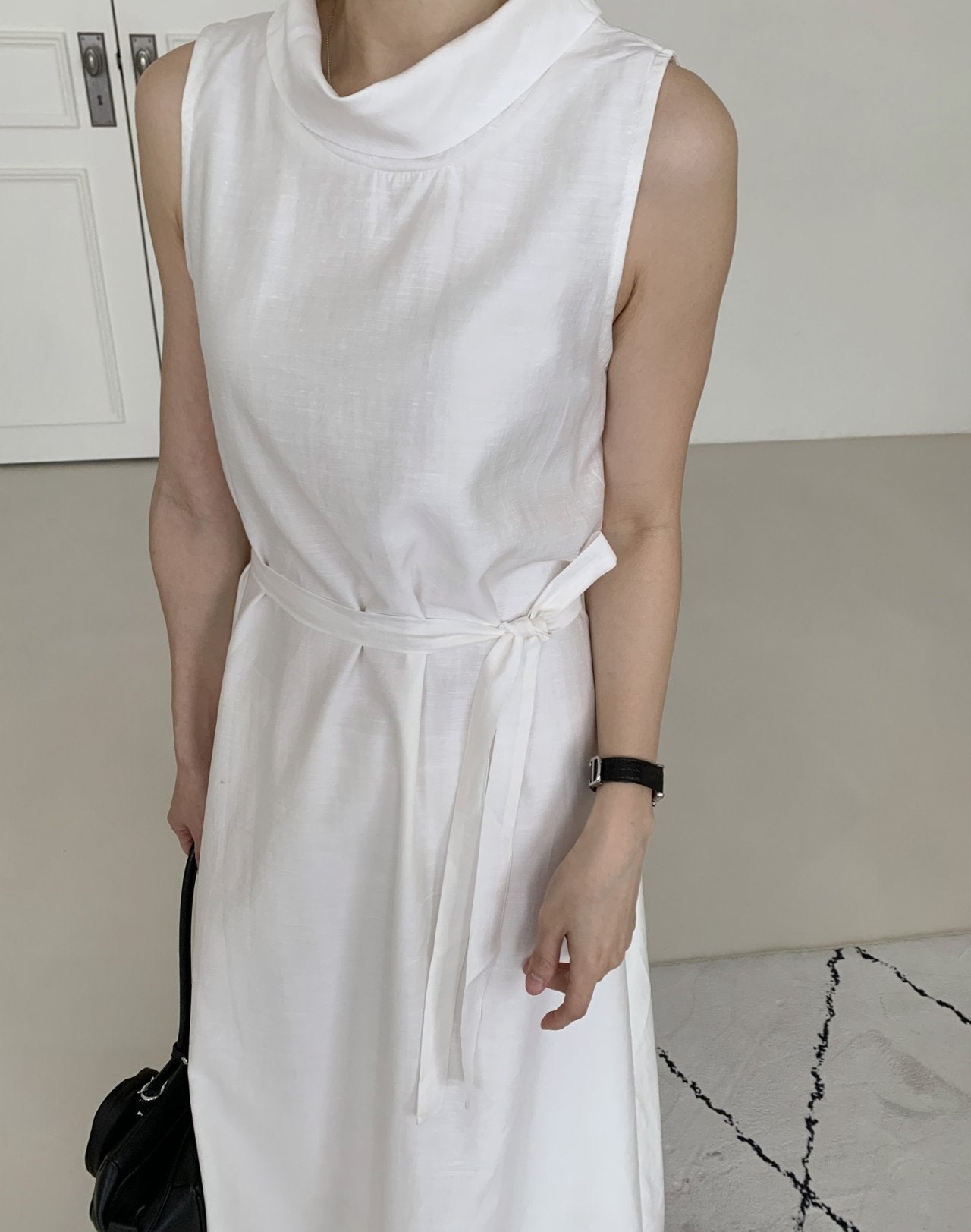 Elegant Satin Soirée Dress