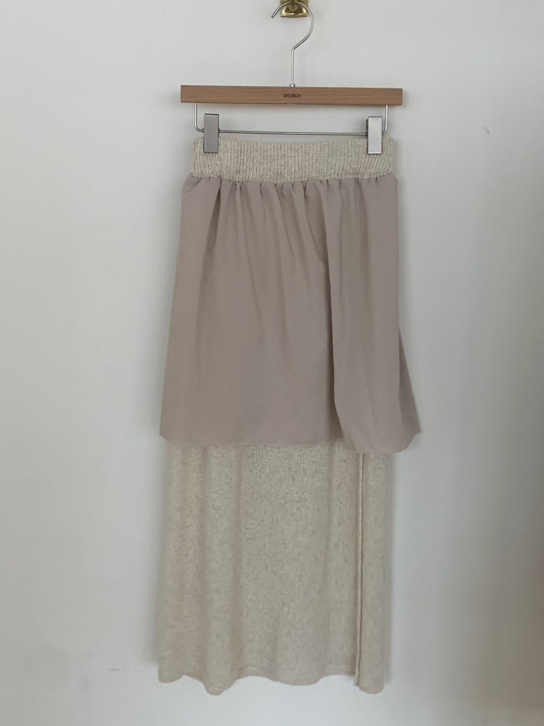 Luxe Marbouclé Linen Blend Two-Piece Set