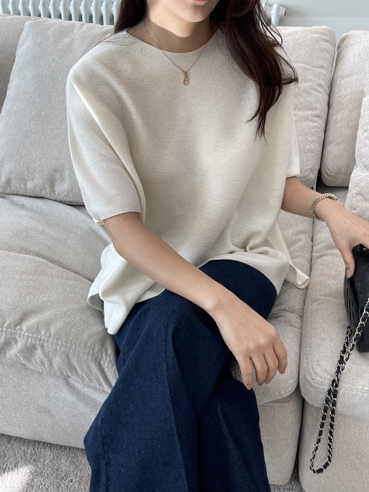 Signature Seamless Loose-Fit Knit