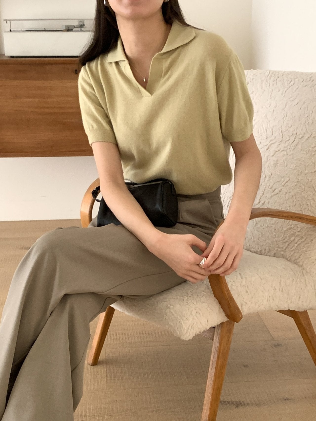Sweet Palette Cashmere Collar Knit