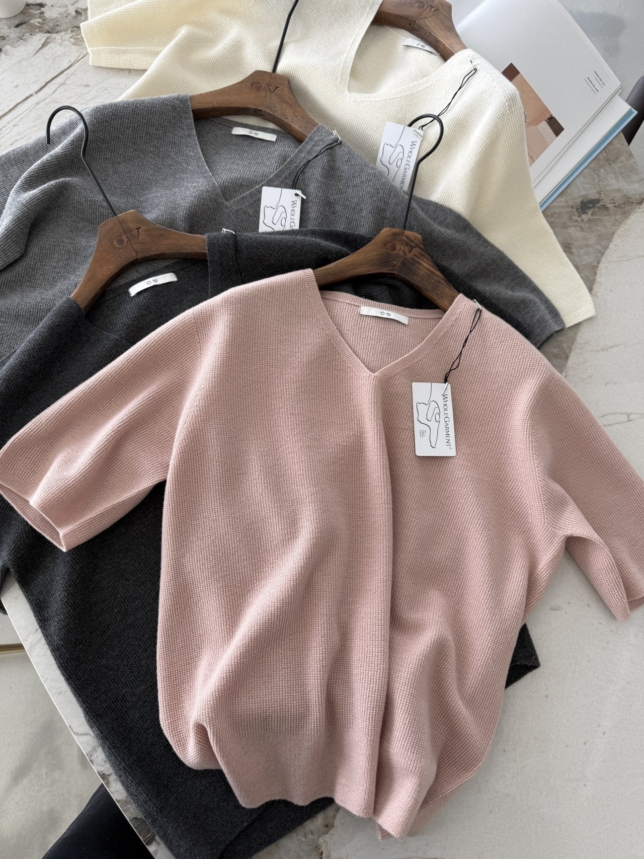 Superfine Merino Waffle Knit (4 colors)