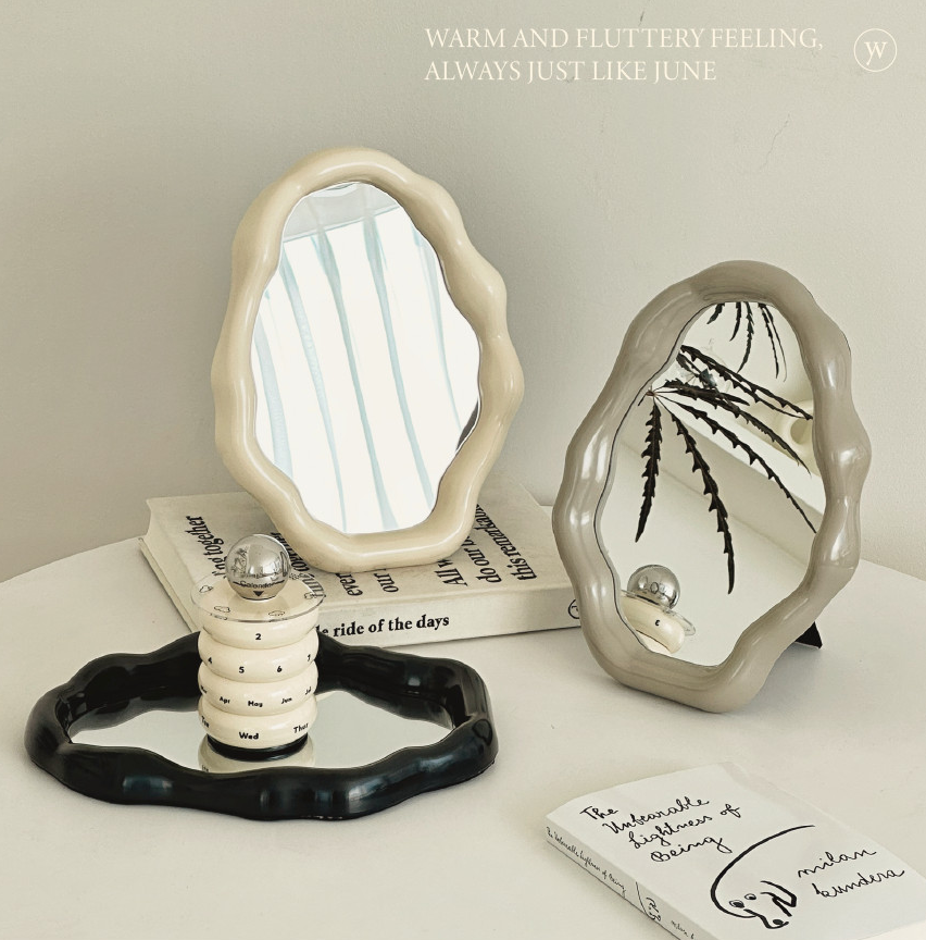 [Made in Korea] Asymmetrical Art Mirror