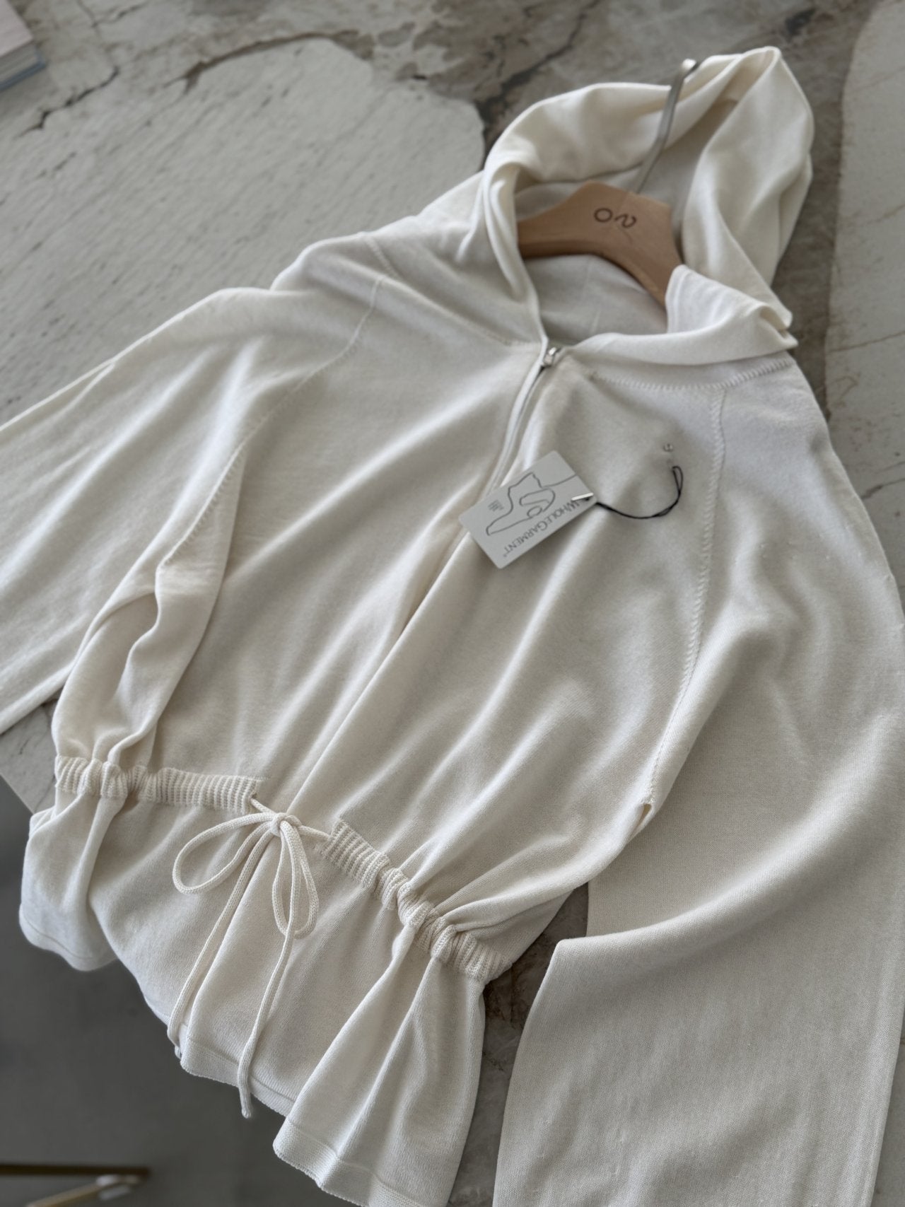 Premium Wool-Cotton Artisan Set-up - Ivory