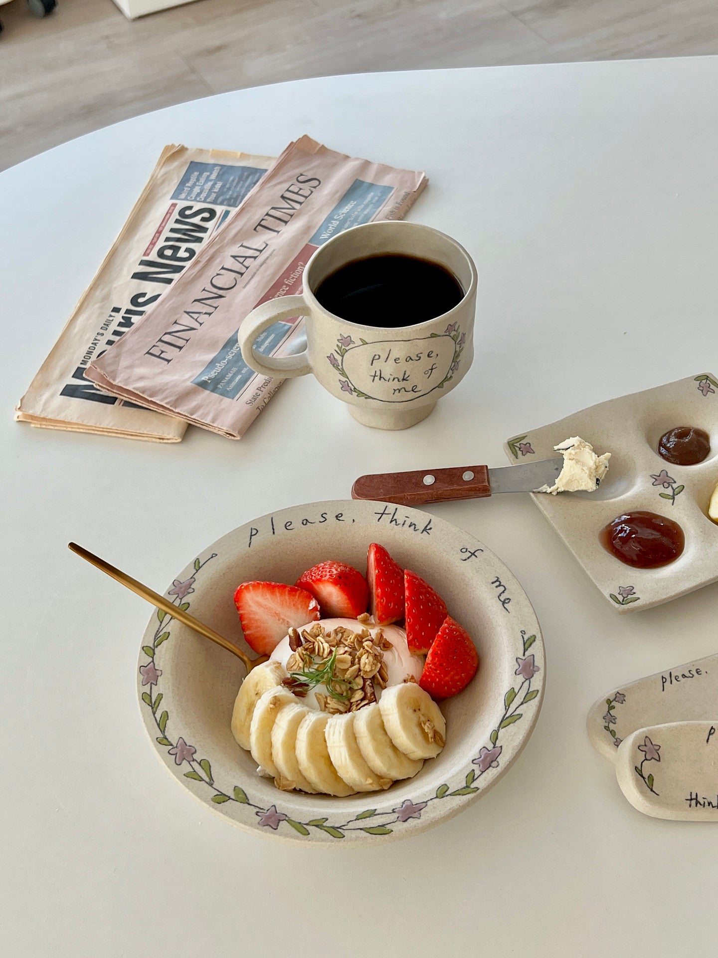 [Handmade Korean Ceramics] Think of me bowl