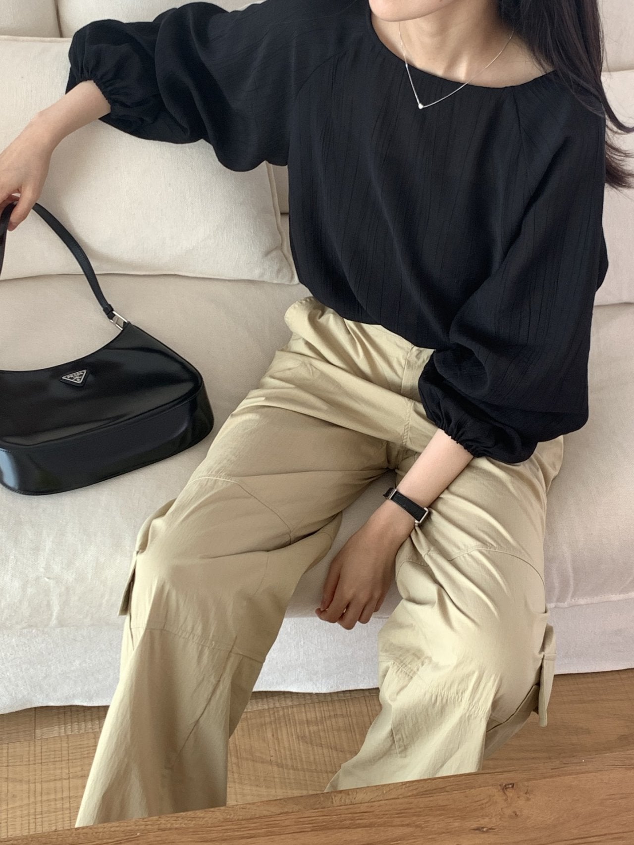 Two Way Back Slit Blouse