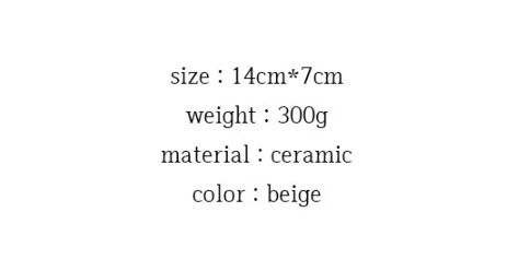 [Handmade Korean Ceramics] Bread Tray