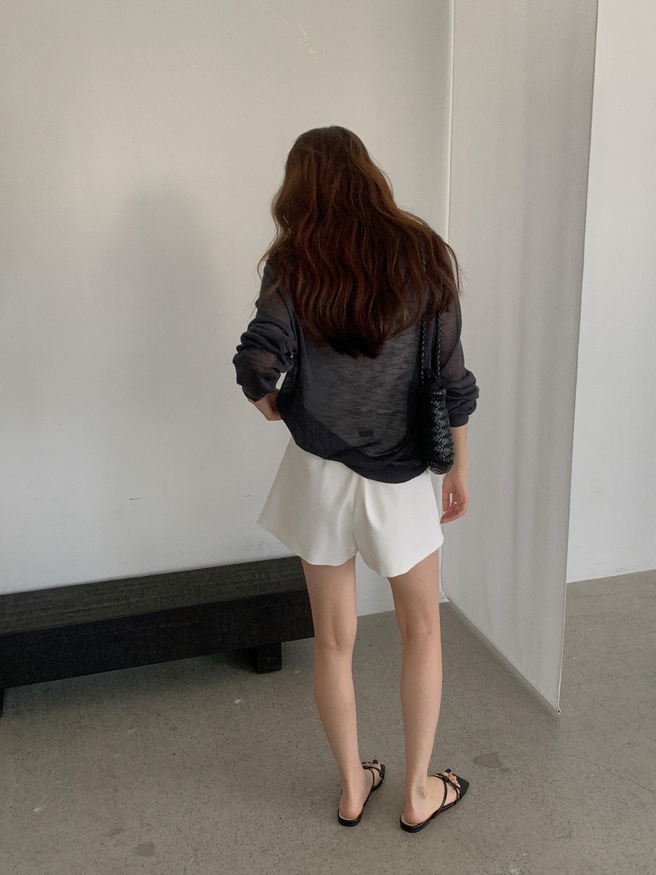 Linen Hooded Knit