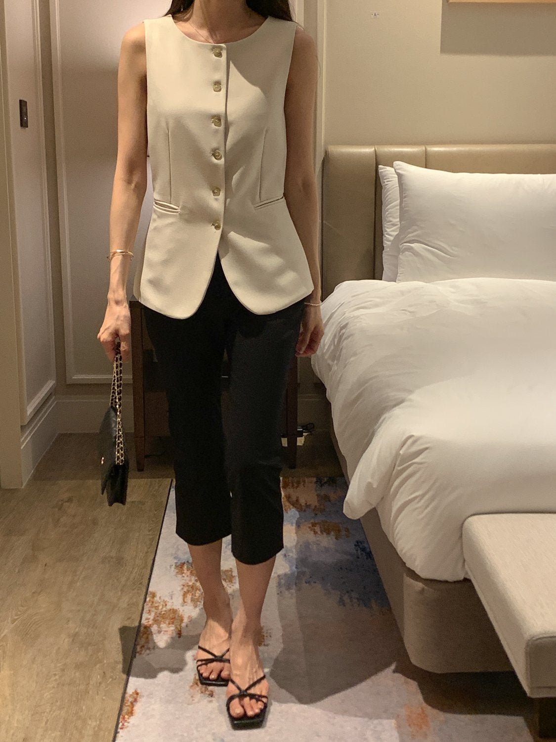 Signature Tweed Vest