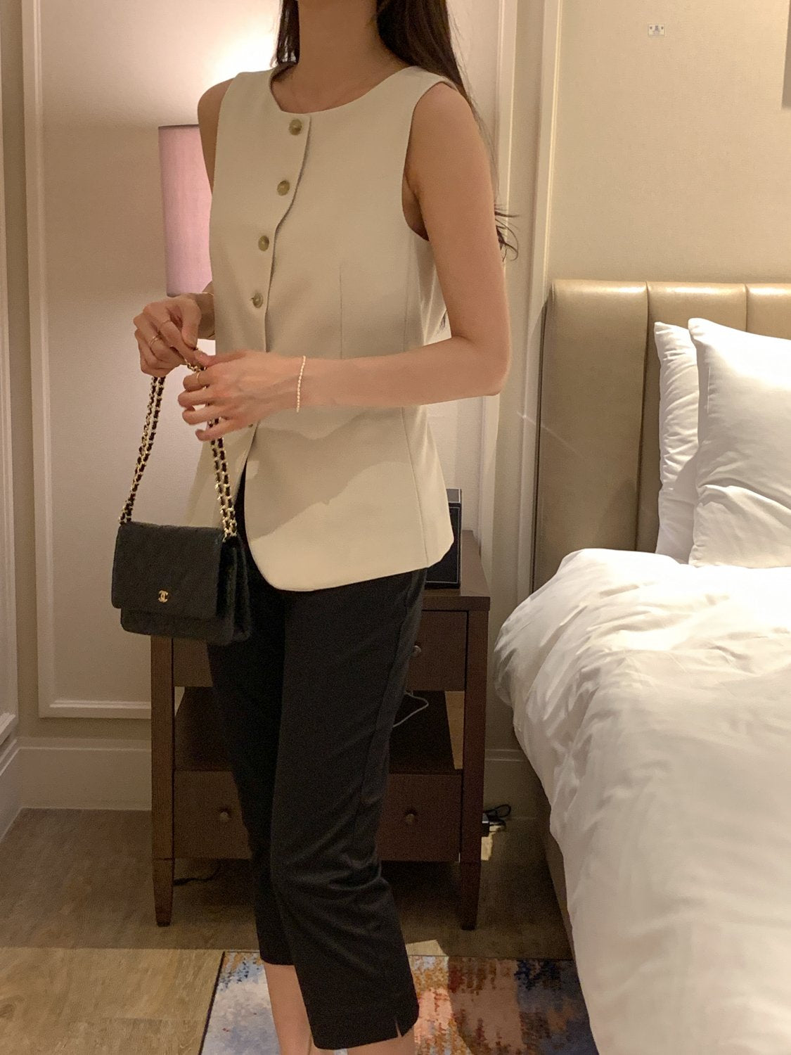 Signature Tweed Vest