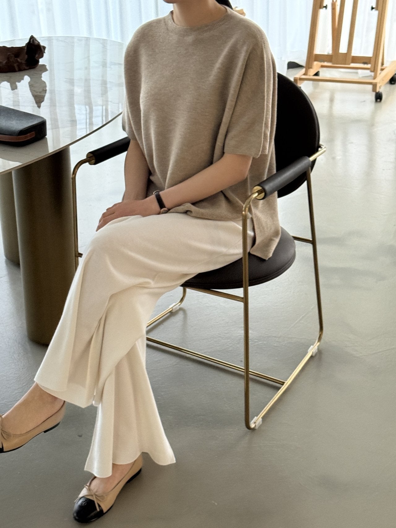 Signature Seamless Loose-Fit Knit