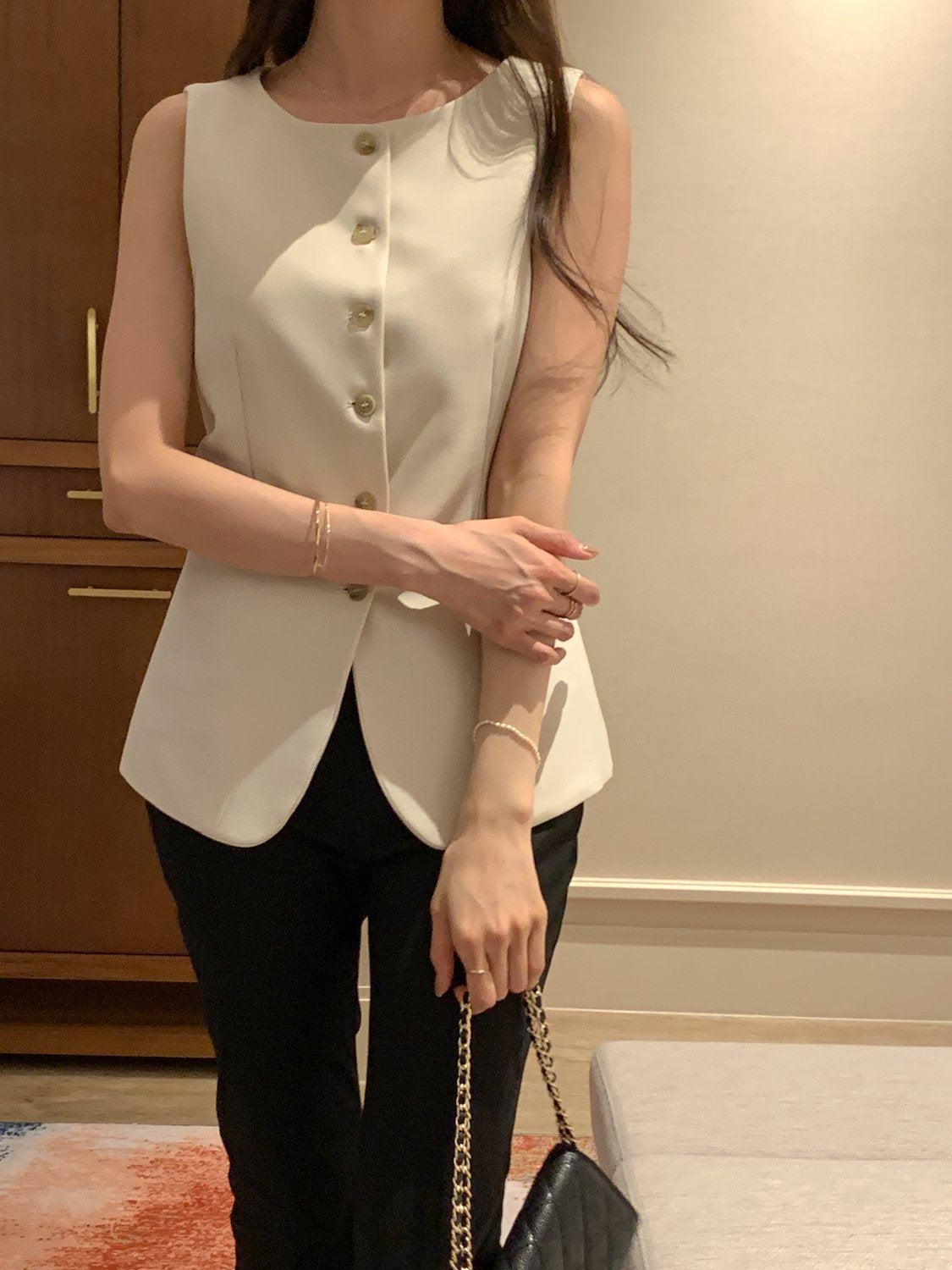 Signature Tweed Vest
