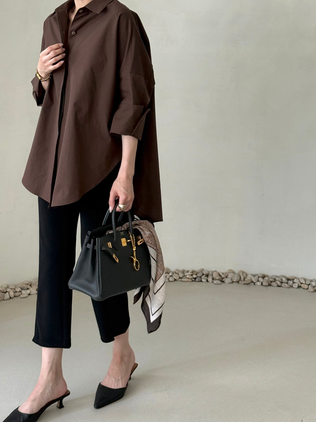 [Best Seller] Oversized Asymmetric Long Shirt