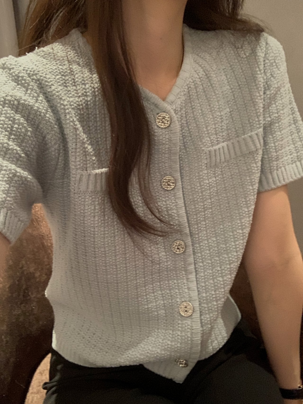 Weave Tweed Cardigan