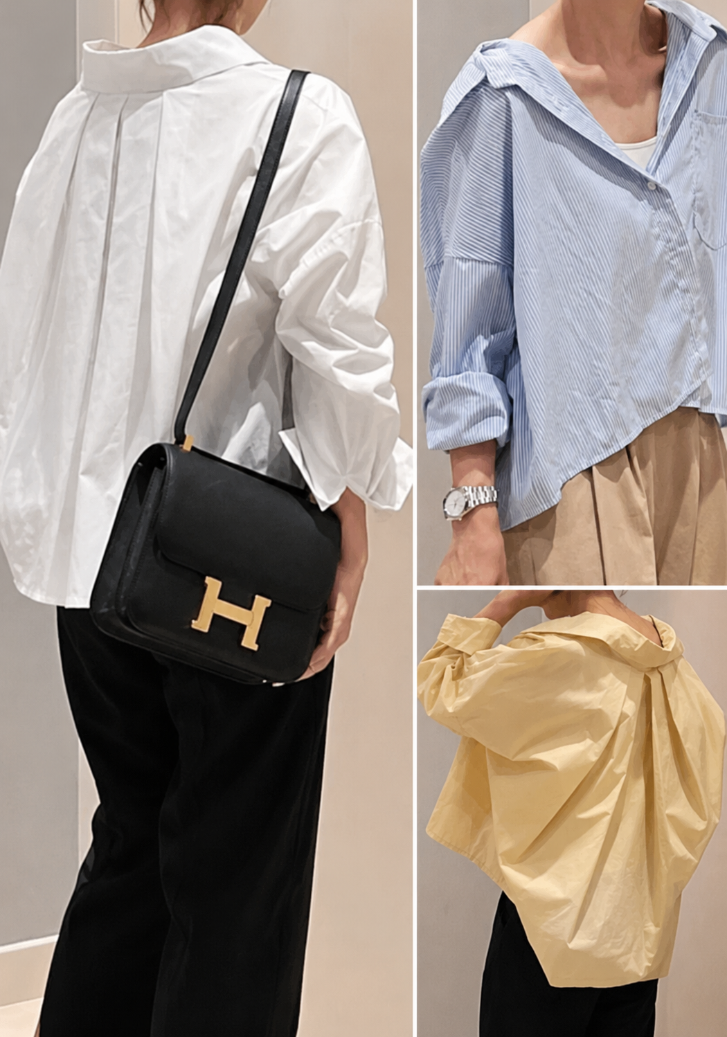 Back-Pleated Timeless Shirt