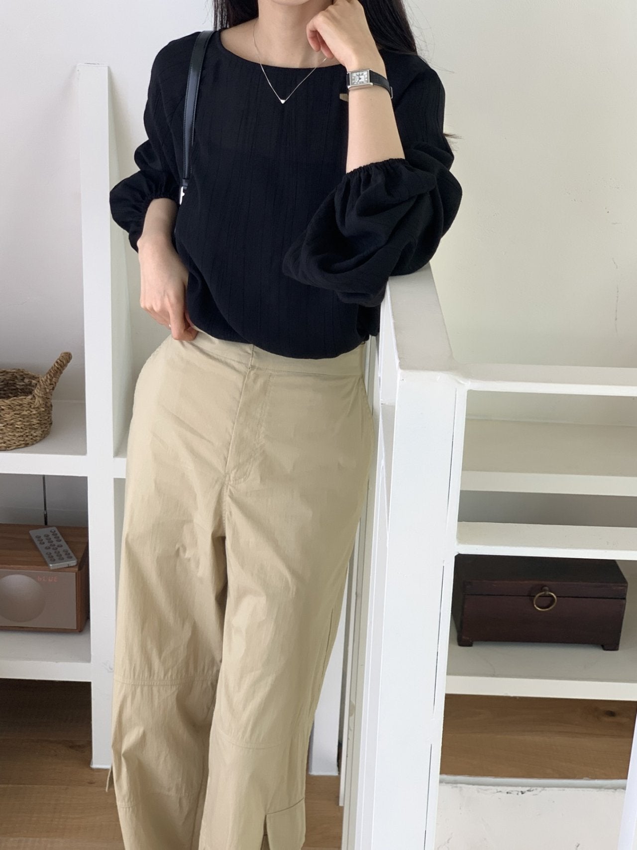 Two Way Back Slit Blouse