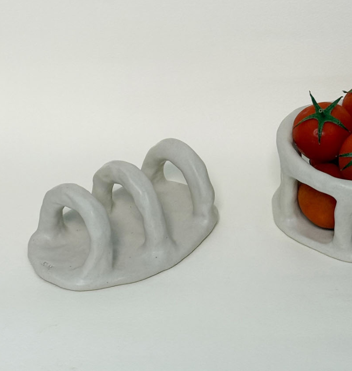 [Handmade Korean Ceramics] Bread Tray