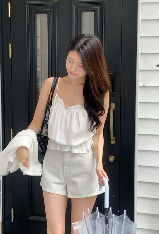 Soft Banding Linen Blend Tank Top