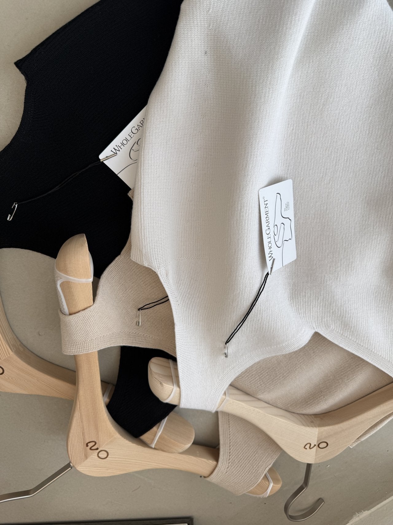 Signature Heart-Neck Cami & Cardigan Set - Cream Ivory