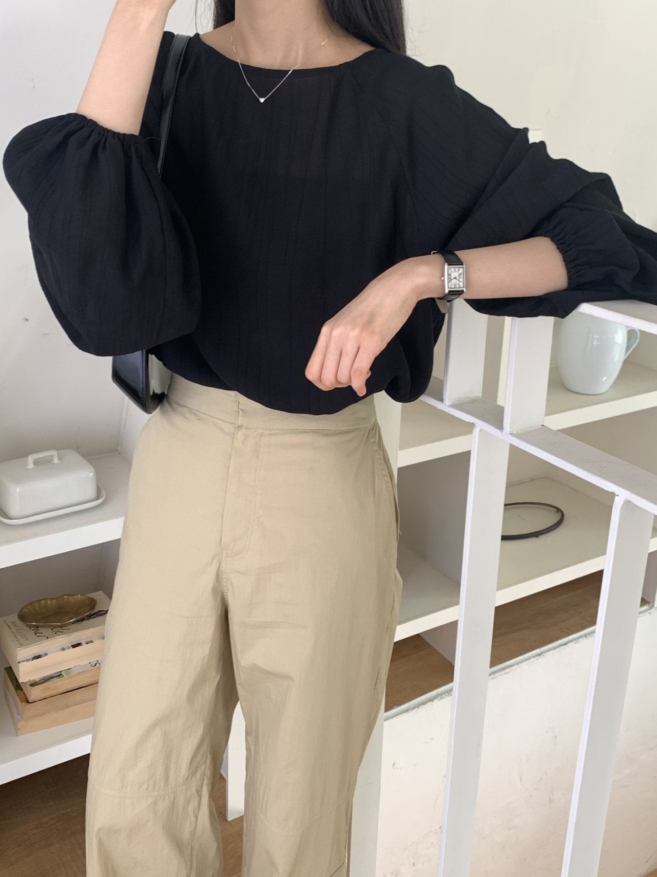 Two Way Back Slit Blouse