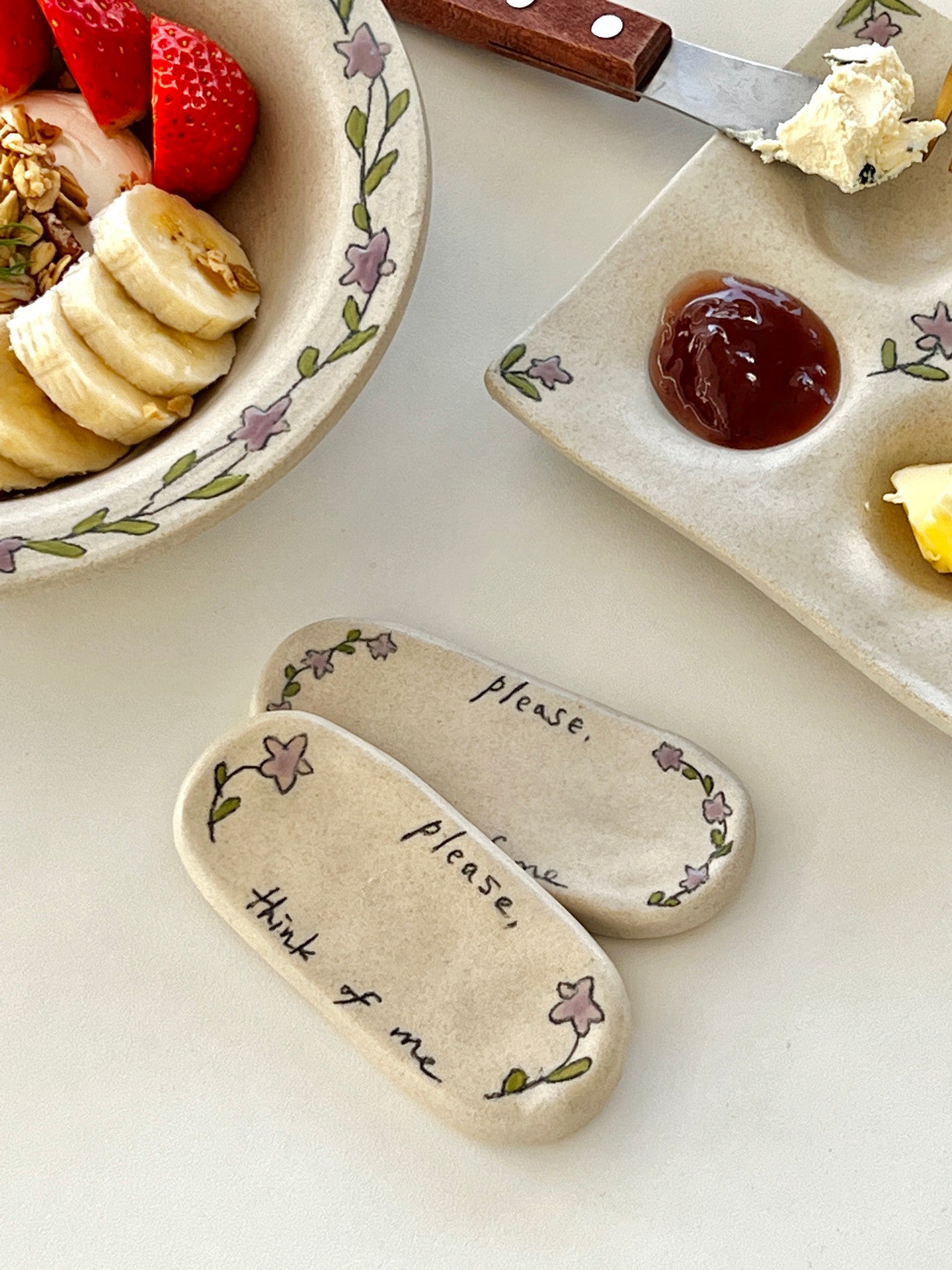 [Handmade Korean Ceramics] Think of me Spoon Holder