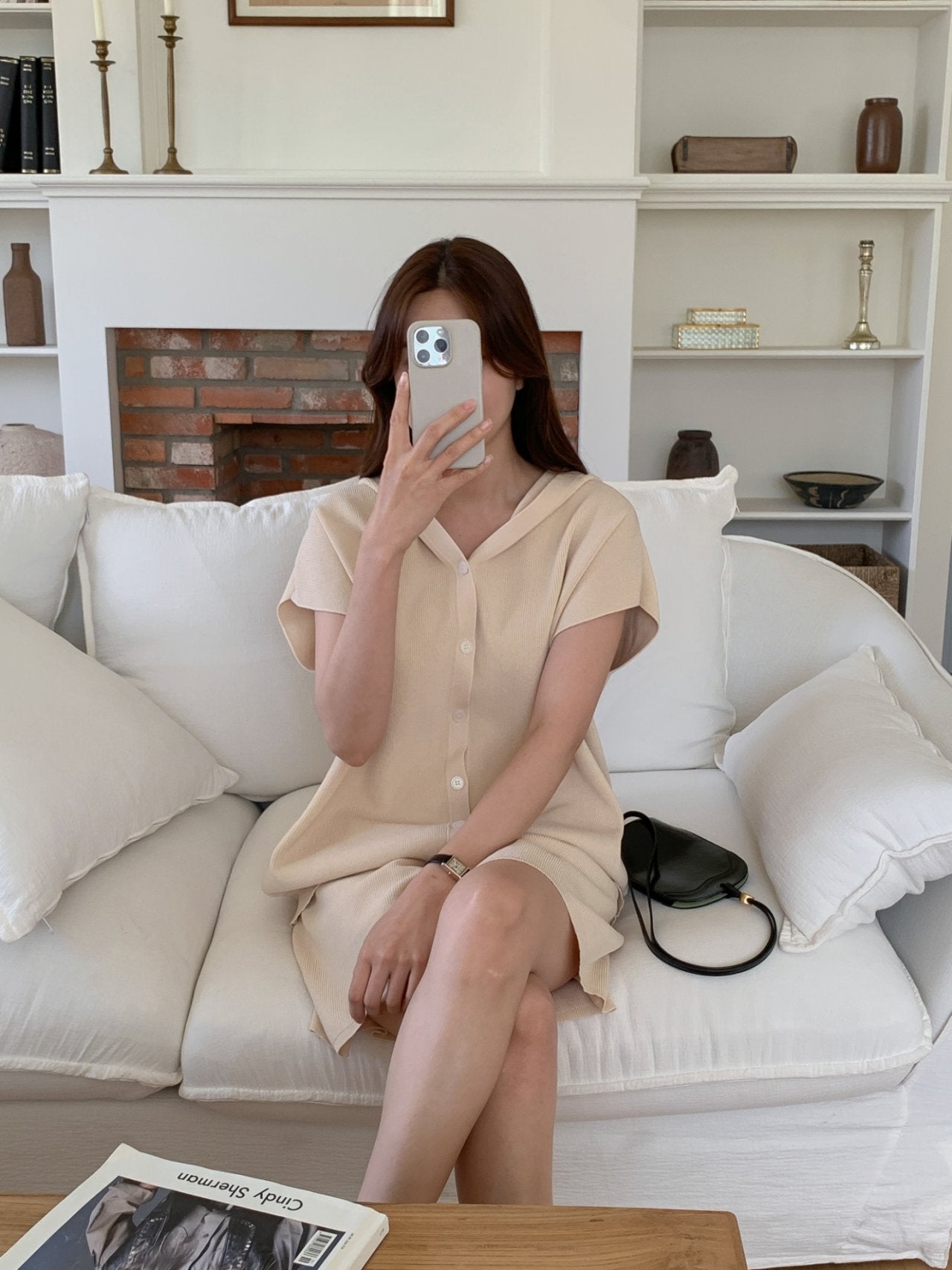 Minimalist Hooded Short Sleeve Set